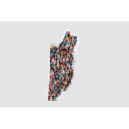 Belize Map Style 2 Sticker - DecalsHouse