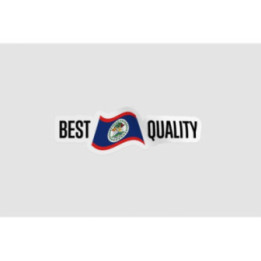 Belize Quality Label Sticker - DecalsHouse