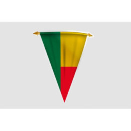 Benin Flag Style 26 Sticker - DecalsHouse