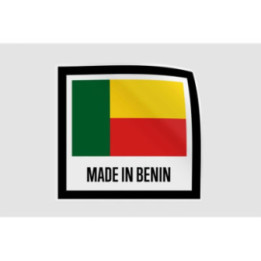 Benin Quality Label Style 2 Sticker - DecalsHouse