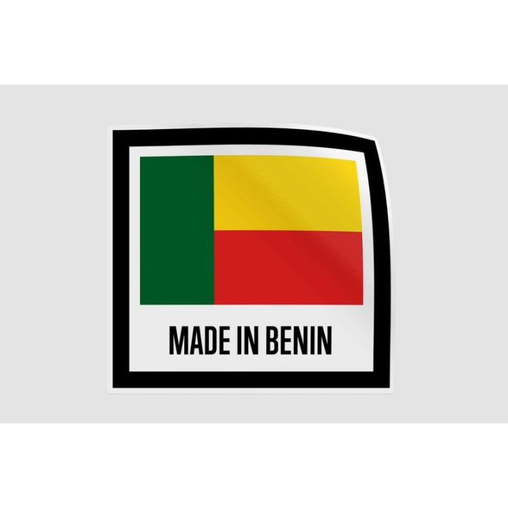 Benin Quality Label Style 2 Sticker - DecalsHouse