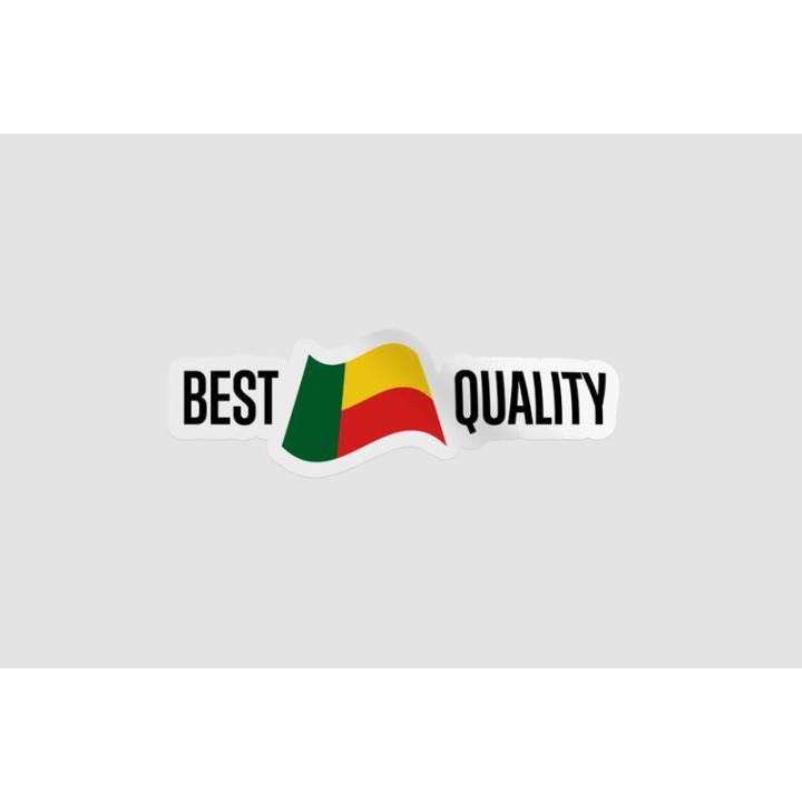 Benin Quality Label Style 4 Sticker - DecalsHouse