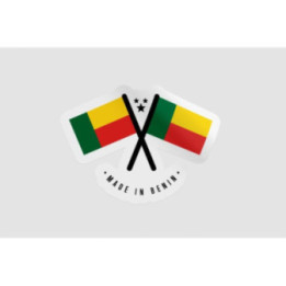 Benin Quality Label Style 5 Sticker - DecalsHouse