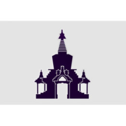 Bhutan Architecture Style 2 Sticker - DecalsHouse