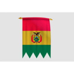 Bolivia Flag Style 10 Sticker - DecalsHouse