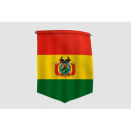 Bolivia Flag Style 11 Sticker - DecalsHouse