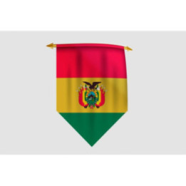 Bolivia Flag Style 3 Sticker - DecalsHouse