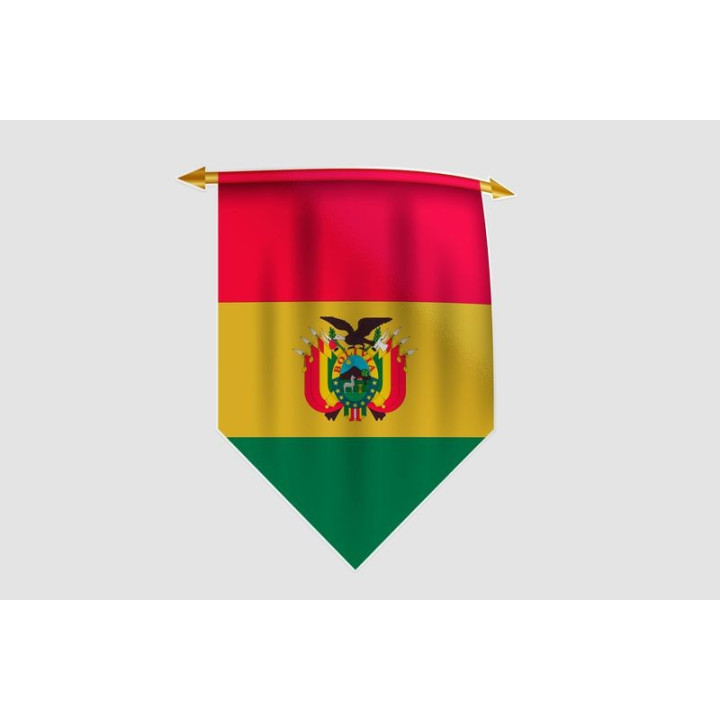 Bolivia Flag Style 3 Sticker - DecalsHouse