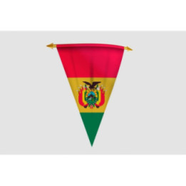 Bolivia Flag Style 8 Sticker - DecalsHouse