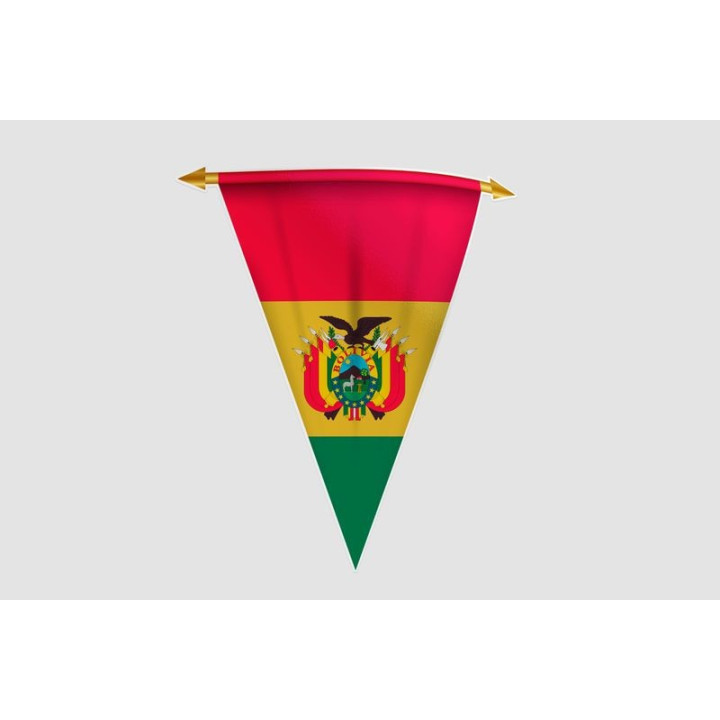 Bolivia Flag Style 8 Sticker - DecalsHouse