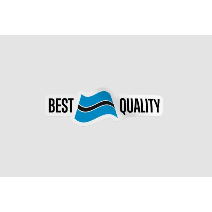 Botswana Quality Label Sticker - DecalsHouse