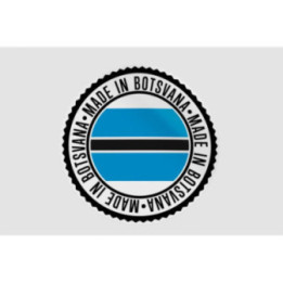 Botswana Quality Label Style 5 Sticker - DecalsHouse
