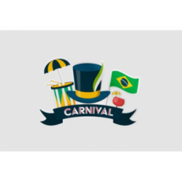 Brazil Carnival Festival Style 2 Sticker - DecalsHouse