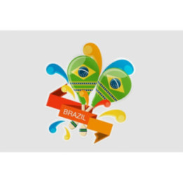 Brazil Dh Style 4 Sticker - DecalsHouse