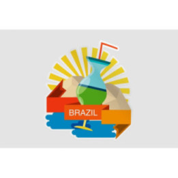 Brazil Dh Style 5 Sticker - DecalsHouse