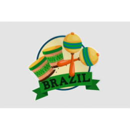Brazil Dh Style 7 Sticker - DecalsHouse
