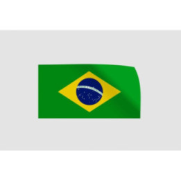 Brazil Flag Sticker - DecalsHouse