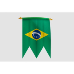 Brazil Flag Style 31 Sticker - DecalsHouse