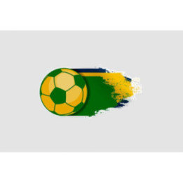 Brazil Football Ball Sticker - DecalsHouse
