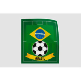 Brazil Football Stickers – World Cup Seleção Decals (2-Pack)