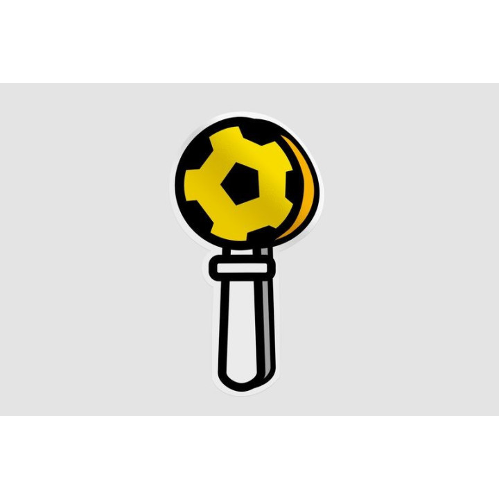 Brazil Football Supporter Stickers – Fan Decals (2-Pack)