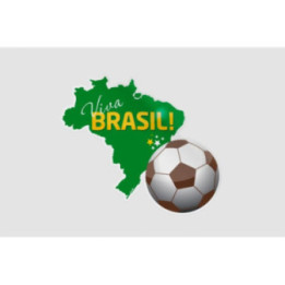 Brazil Map Style 5 Sticker - DecalsHouse