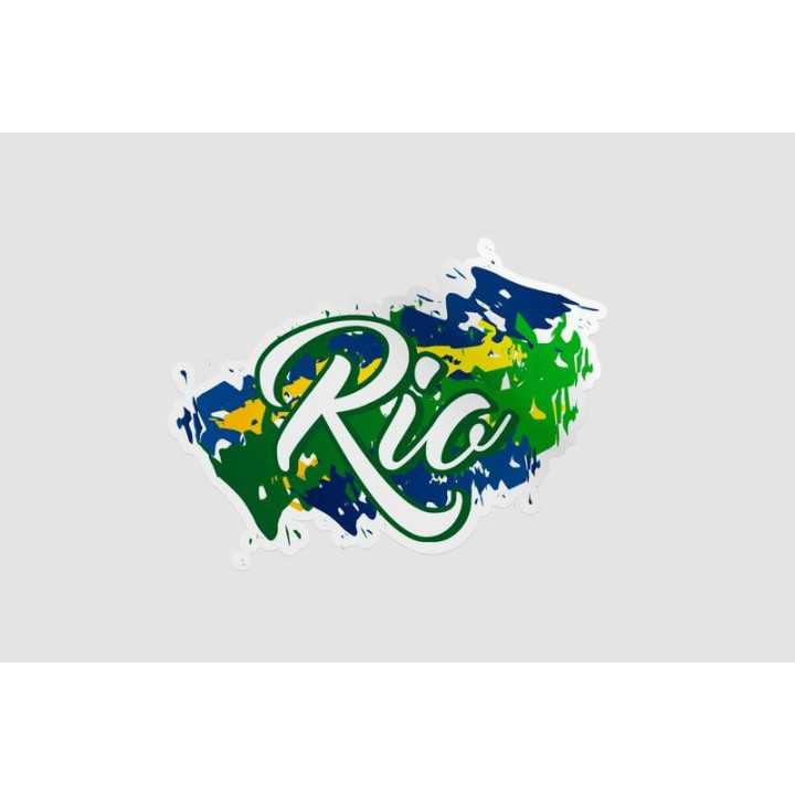 Brazil Rio Sticker - DecalsHouse