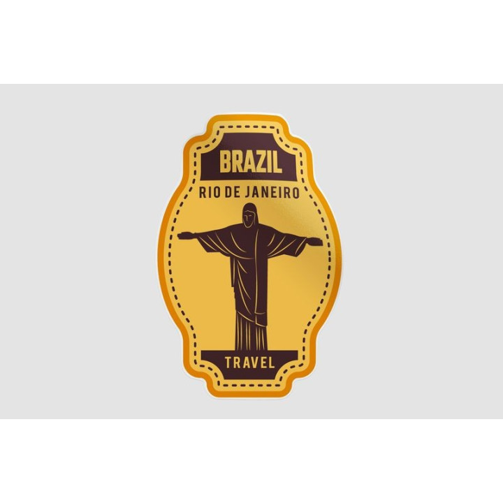 Brazil Travel Style 3 Sticker - DecalsHouse