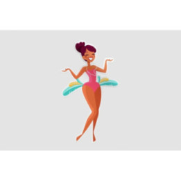 Brazilian Carnival Dancer Style 20 Sticker - DecalsHouse