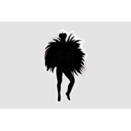 Brazilian Carnival Dancer Stickers – Samba Decals (2-Pack)