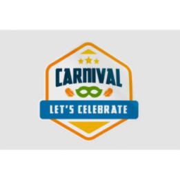 Brazilian Carnival Stickers – Rio Festival Decals (2-Pack)