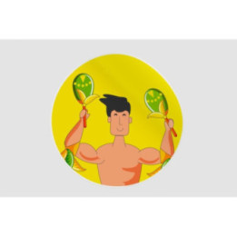 Brazilian Dancer Sticker - DecalsHouse