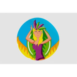 Brazilian Dancer Style 11 Sticker - DecalsHouse