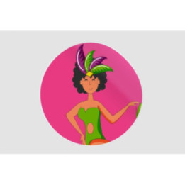 Brazilian Dancer Style 8 Sticker - DecalsHouse