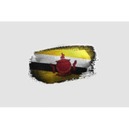 Brunei Flag Style 20 Sticker - DecalsHouse