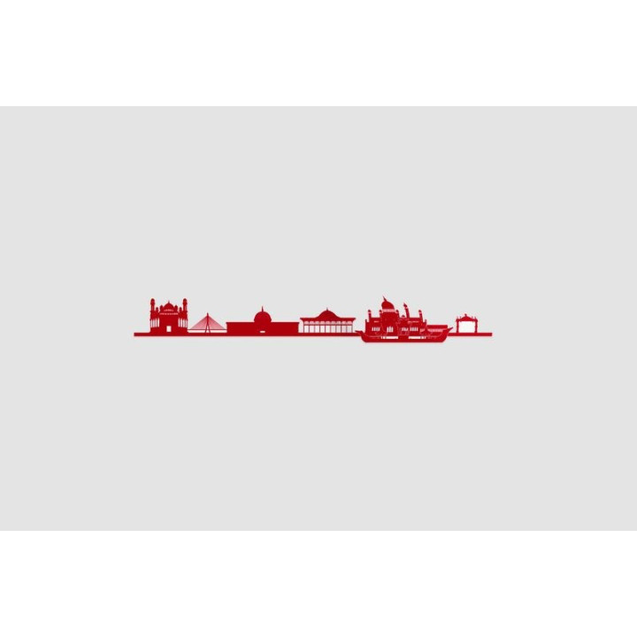 Brunei Landmark Style 2 Sticker - DecalsHouse
