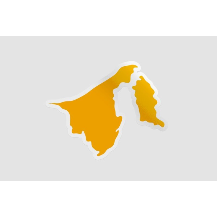 Brunei Map Sticker - DecalsHouse