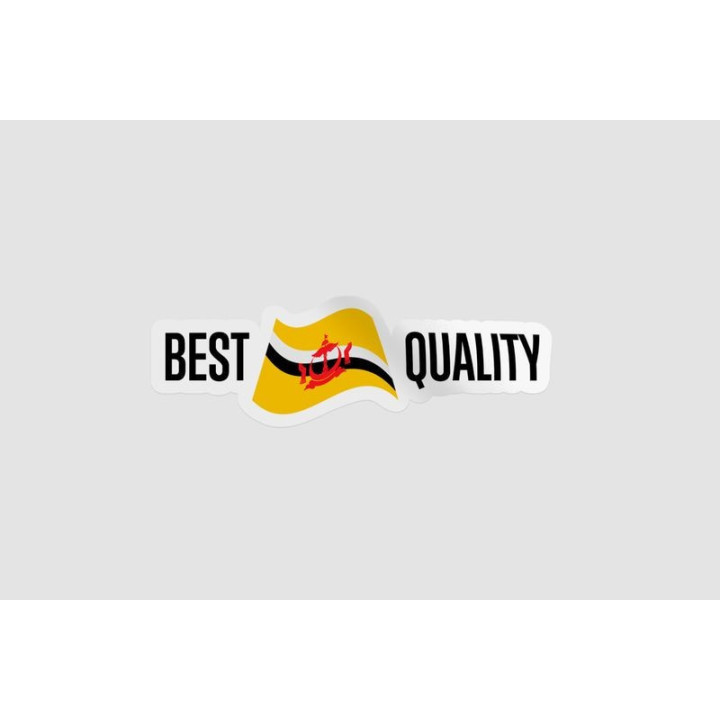 Brunei Quality Label Sticker - DecalsHouse