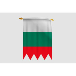 Bulgaria Flag Style 14 Sticker - DecalsHouse