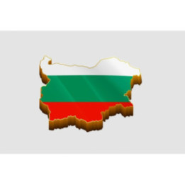 Bulgaria Map Style 3 Sticker - DecalsHouse