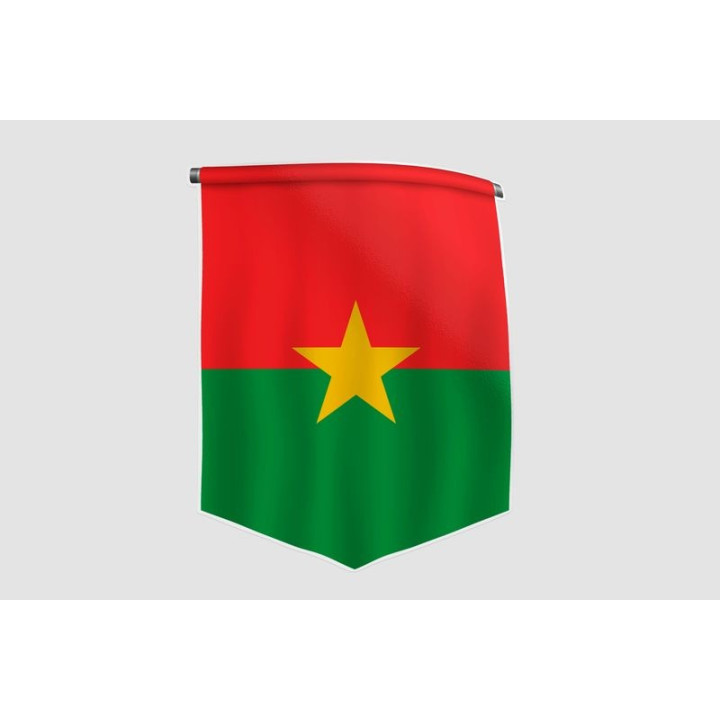 Burkina Faso Flag Sticker - DecalsHouse
