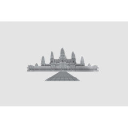 Cambodia Angkor Wat Style 10 Sticker - DecalsHouse