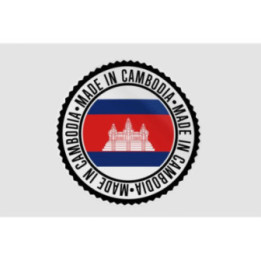 Cambodia Quality Label Style 5 Sticker - DecalsHouse