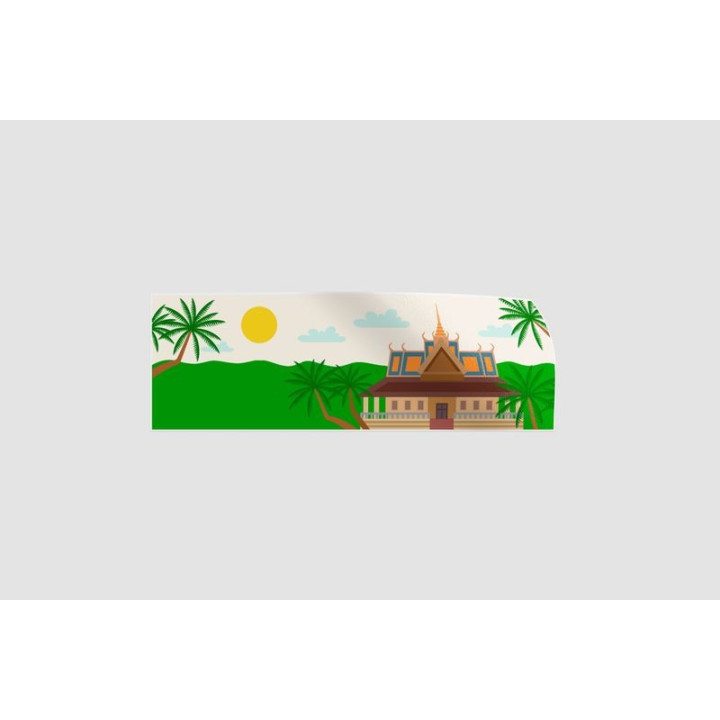 Cambodian Culture Style 2 Sticker - DecalsHouse