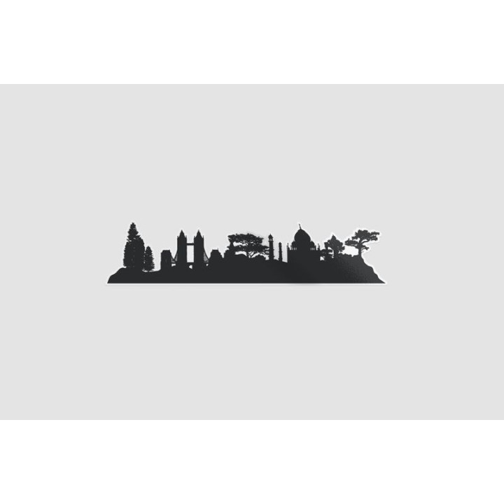 Cambodian Landmark Sticker - DecalsHouse