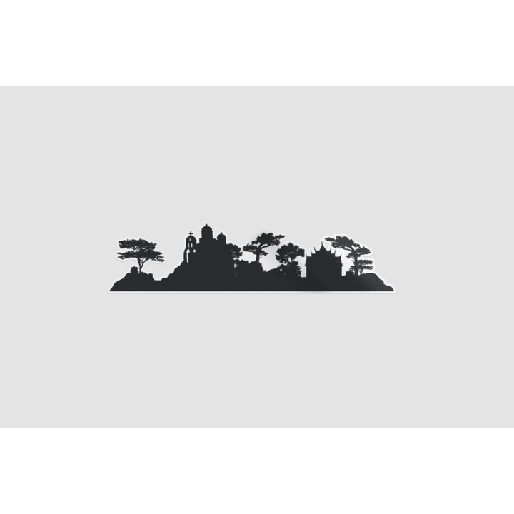 Cambodian Landmark Style 2 Sticker - DecalsHouse