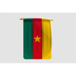Cameroon Flag Style 21 Sticker - DecalsHouse