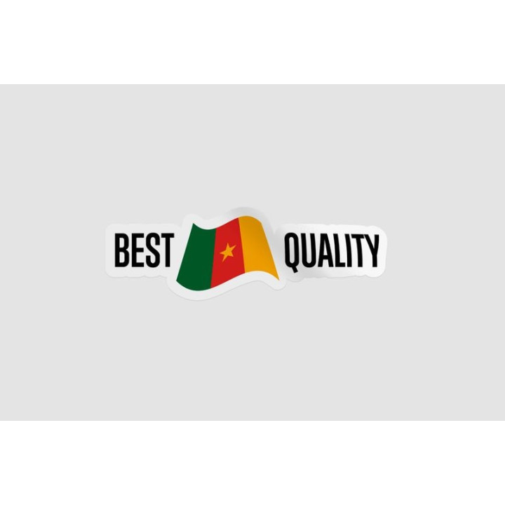 Cameroon Quality Label Sticker - DecalsHouse