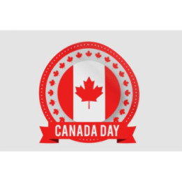 Canada Day Style 13 Sticker - DecalsHouse