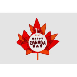 Canada Day Style 14 Sticker - DecalsHouse